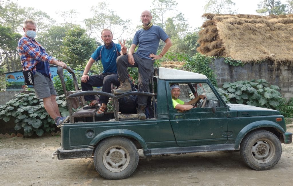 Chitwan / Sauraha – odvoz z autobusovej stanice na hotel.