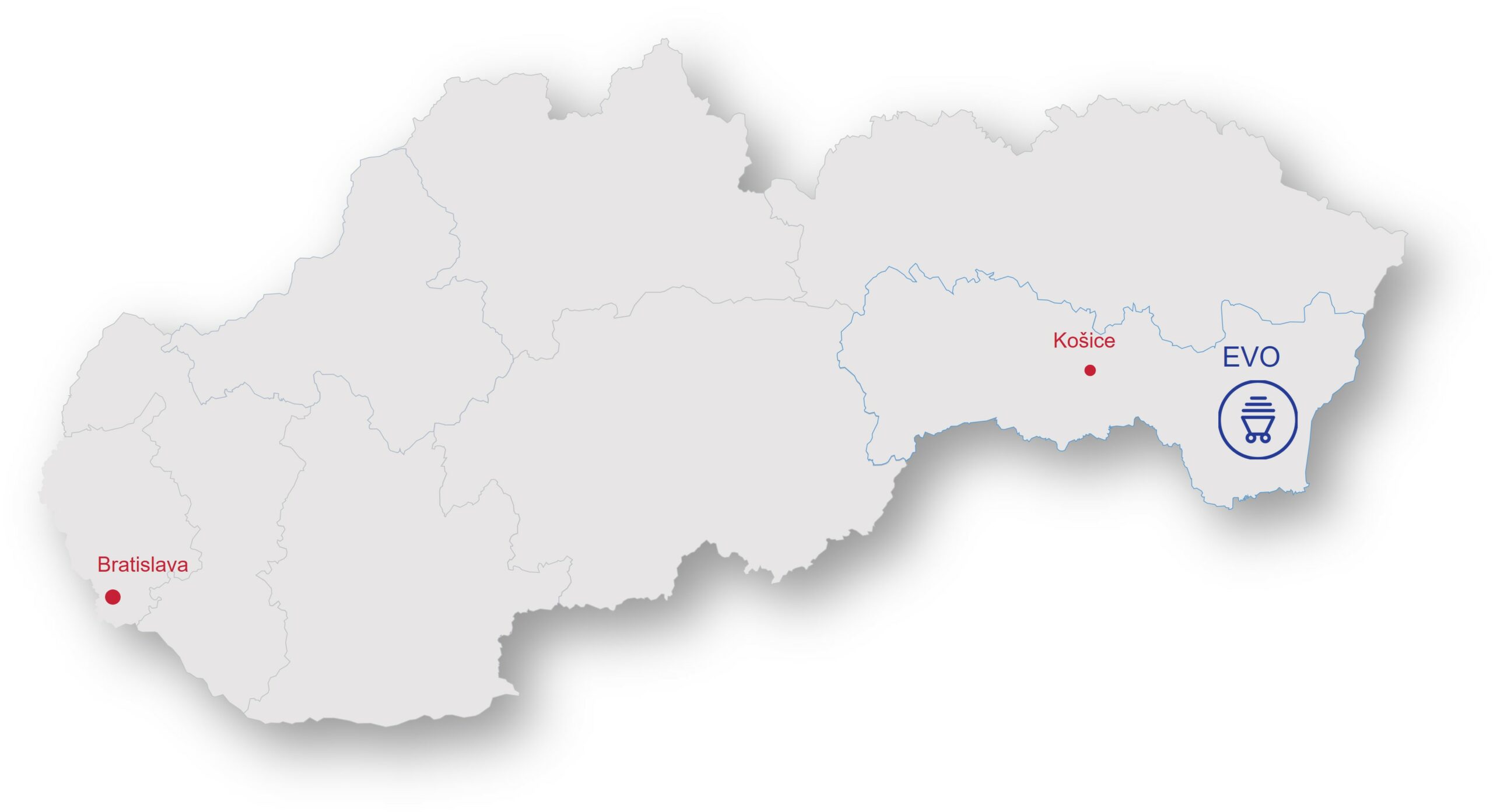 Mapa Vojany