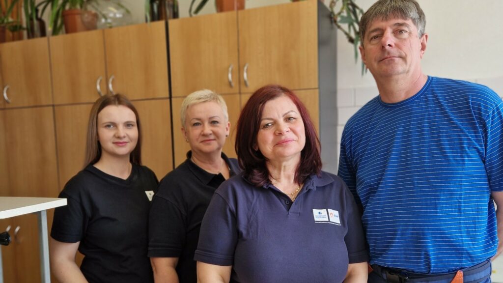 Útvar chémie vo Vojanoch: Ivana Mandičáková, Beáta Jurovská, Daniela Bajusová a Alexander Marczi