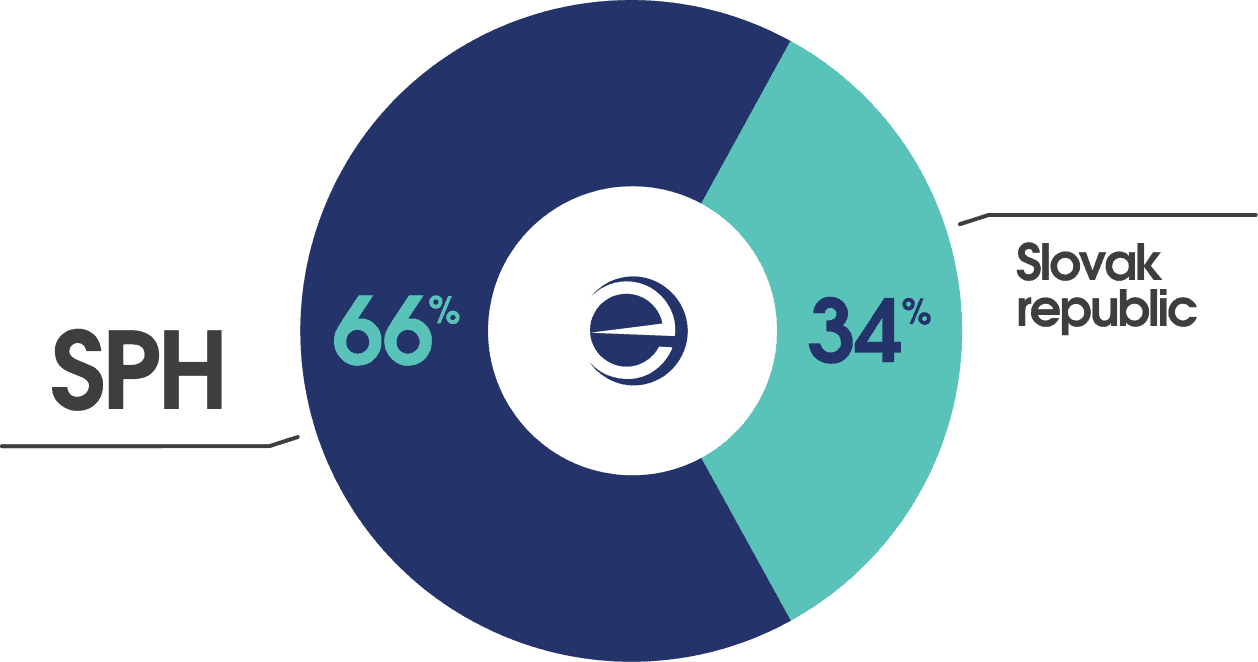 Slovenské elektrárne, a.s. shareholder structure.